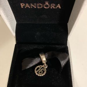 Pandora charm “16”